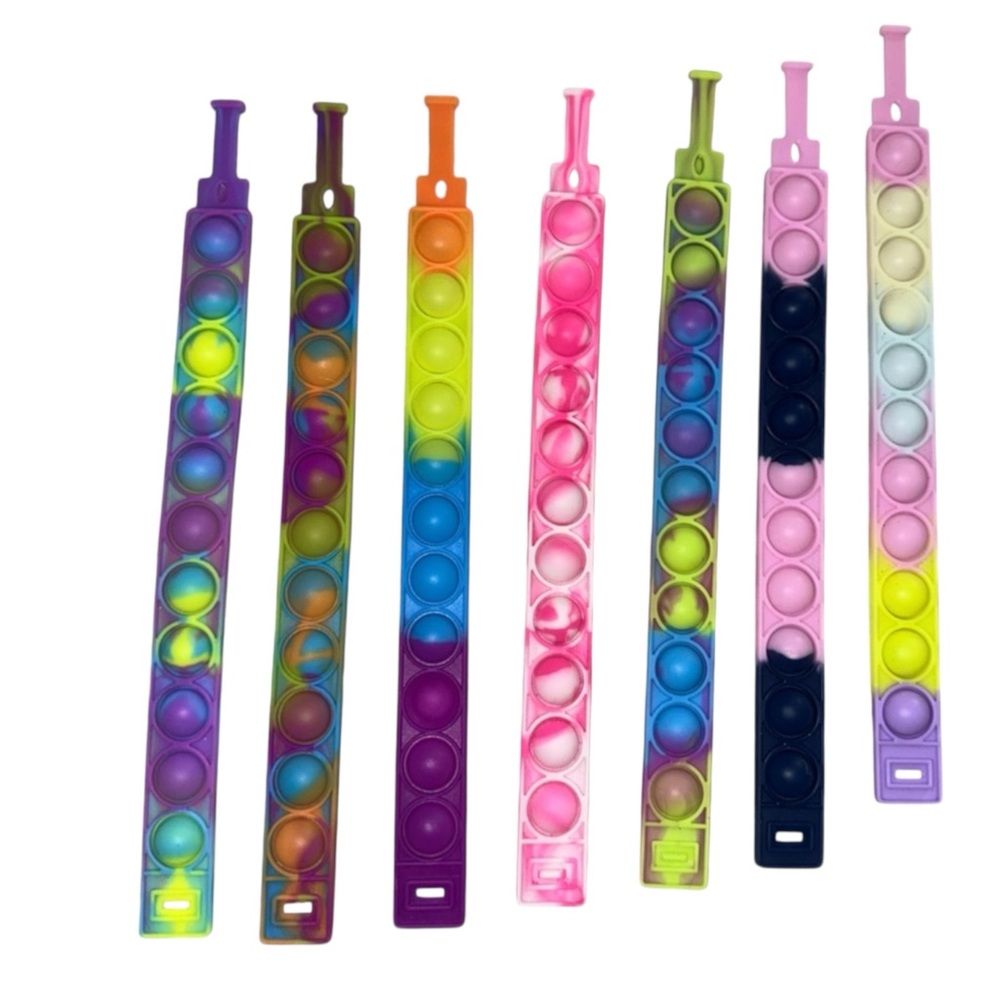 7 pop it bracelets